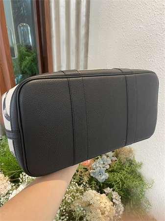 Her.mes  Garden Party 36CM Togo Leather and Graffiti Canvas HS
