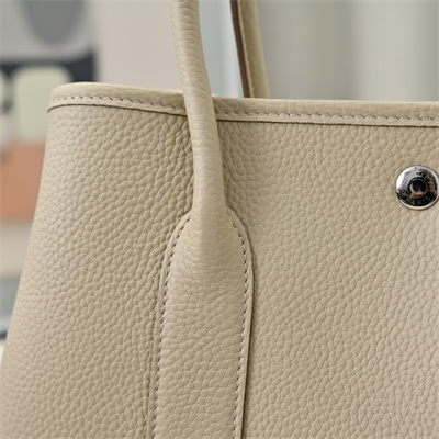 H**mes garden party 30/36cm togo leather craie hs