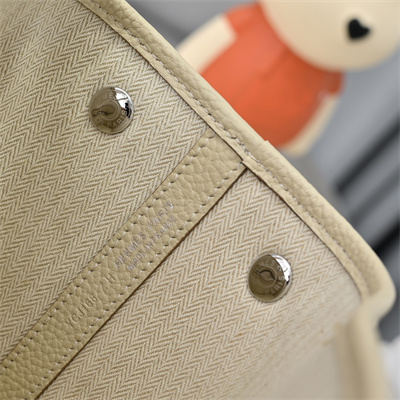 H**mes garden party 30/36cm togo leather craie hs