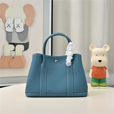 H**mes garden party 30/36cm togo leather bley jean hs