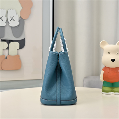 H**mes garden party 30/36cm togo leather bley jean hs