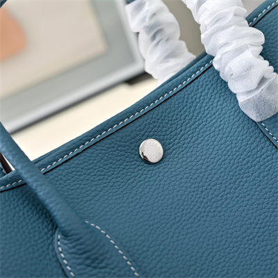 H**mes garden party 30/36cm togo leather bley jean hs