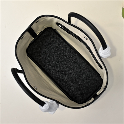 H**mes garden party 30/36cm togo leather black hs