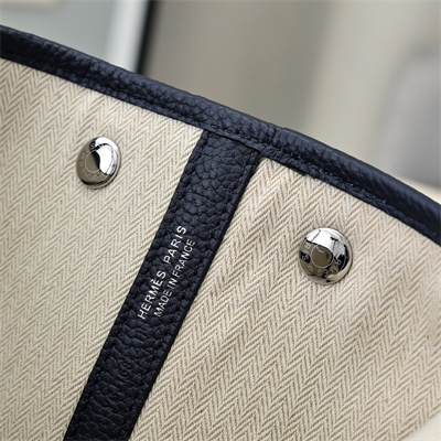 H**mes garden party 30/36cm togo leather navy hs