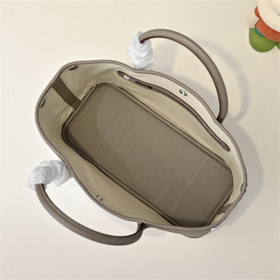 H**mes garden party 30/36cm togo leather gris tourterelle hs