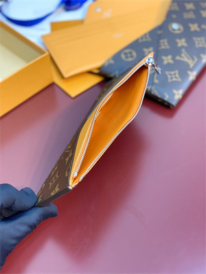 L.V Kirigami Organizer Monogram Canvas Gaston Safran Yellow M12358