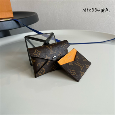 L.V Kirigami Card Holder Monogram Canvas Safran Yellow M12791