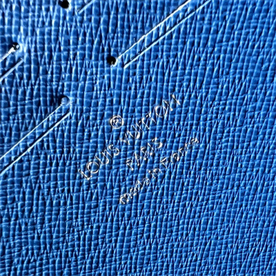 L.V Pochette Voyage MM Damier Graphite Indigo Blue N00088