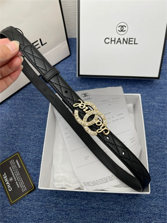 Ch*el belts in calfskin 20mm color options