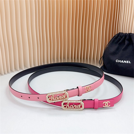 Ch*el belts in calfskinn 20mm  color options