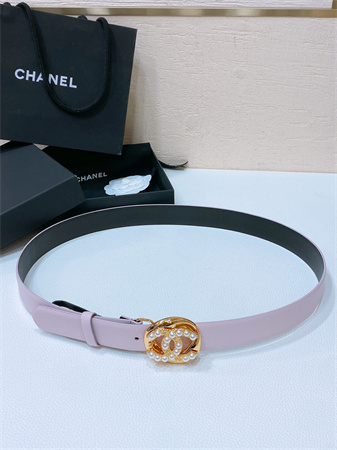 Ch*el belts in lambskin 30mm  color options