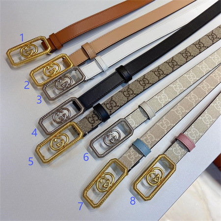 G*u*i belts in calfskin/gg canvas 20mm  color options
