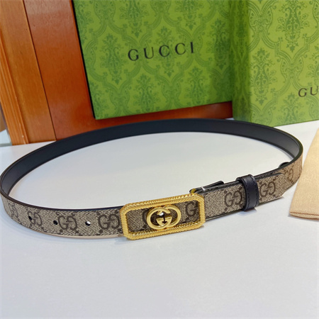G*u*i belts in calfskin/gg canvas 20mm  color options