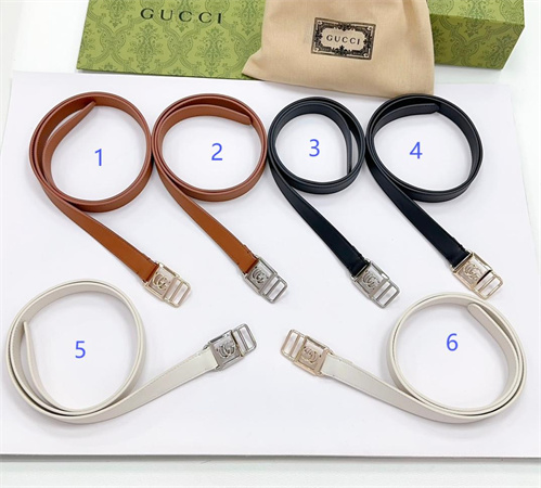 G*u*i belts in calfskin 20mm color options