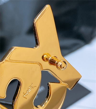 Y*L belts in leather 24mm shinny gold hardware black