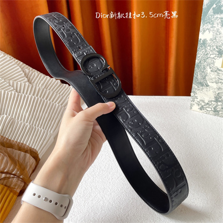 D*or belts in jacquard embossed calfskin 35mm color options
