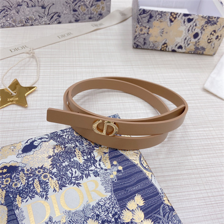 D*or belts in calfskin 15mm  gold hardware color options