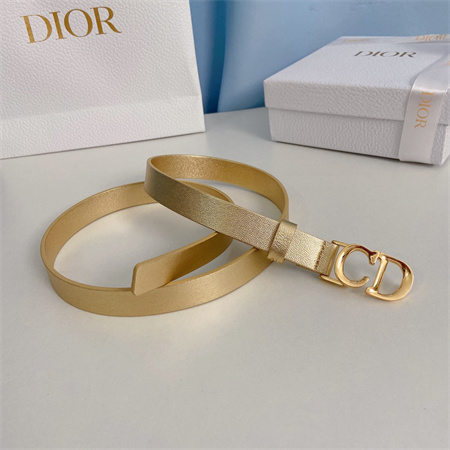 D*or belts in calfskin 20mm gold/silver hardware color options