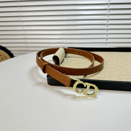 D*or belts in calfskin 20mm gold/silver hardware color options