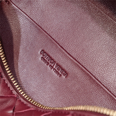 BV Bang Bang Vanity Case Intrecciato Calfskin leather Barolo