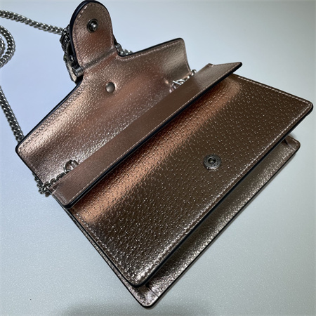 gu.cci dionysus S*per mini bag rose gold leather 476432