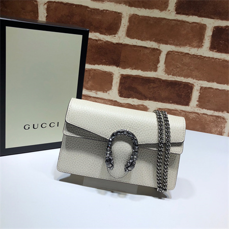 gu.cci dionysus S*per mini bag cream leather 476432