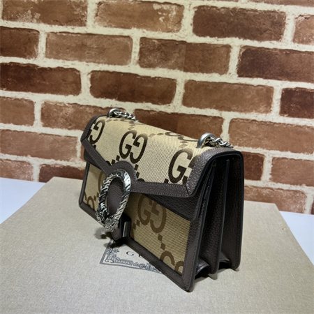 Gu.cci Dionysus small shoulder bag Jumbo GG Canvas 400249