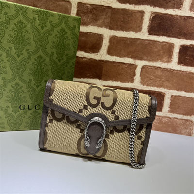 gu.cci dionysus gg S*p*e chain wallet jumbo gg canvas 401231