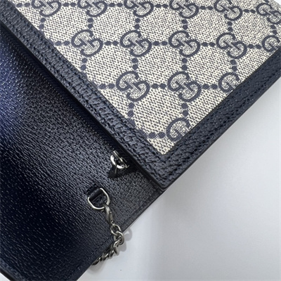 gu.cci dionysus gg S*p*e chain wallet gg S*p*e canvas blue 401231
