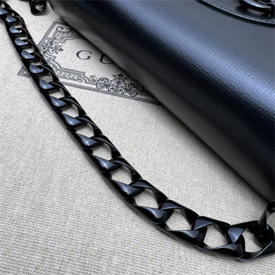 Gu.cci Horsebit 1955 Mini Bag Black Leather 724713