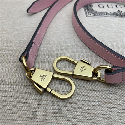 Gu.cci Diana Mini Tote Bag Pink Leather 655661