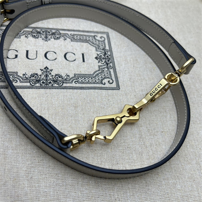 Gu.cci Bamboo 1947 Small Top Handel Bag Oatmeal Leather 675797