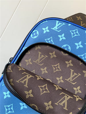 L.V Avenue Slingbag  Monogram Macassar Canvas Blue M23782