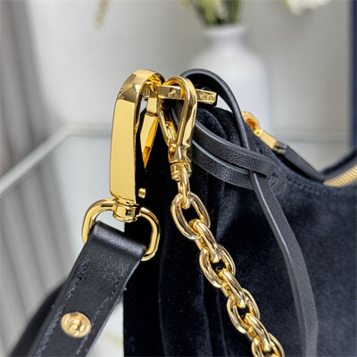 Pra*a re-edition velvet mini-bag black 1bc204