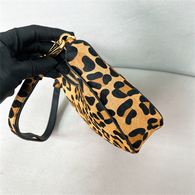 Pra*a re-edition leopard print horsehide mini-bag 1bc204
