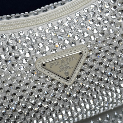 pra*a  re-edition 2000 mini-bag with Di*m*nd white 1ne515
