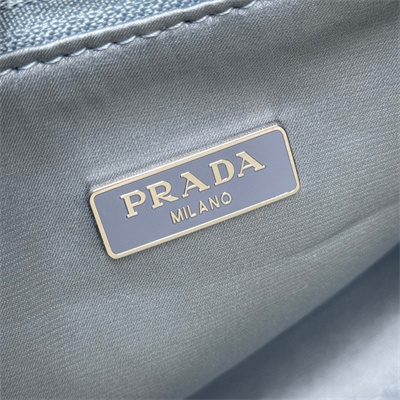pra*a  re-edition 2000 mini-bag with Di*m*nd  blue 1ne515