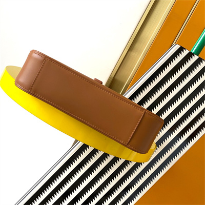 Y.S.L LE 5 A 7 HOBO BAG In Brown Smooth Leather