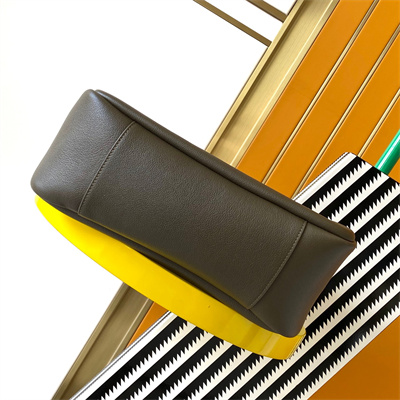 y.s.l le 5 a 7 S*pple large hobo bag in kaki green leather