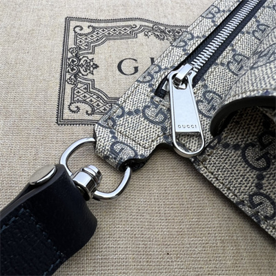 Gu.cci Blondie Belt Bag GG Canvas Blue 718154