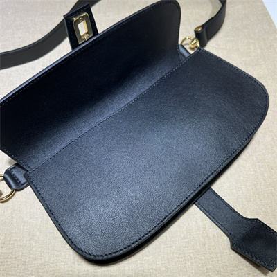 Gu.cci Blondie Belt Bag Black Leather 718154