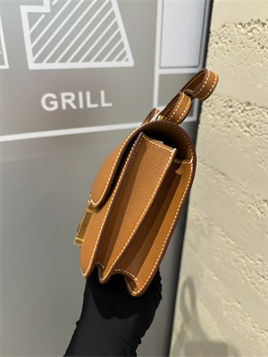 Constance Bag Epsom Leather 18CM Gold/Silver Tone Metal In Gold Color HS  (With mirror)