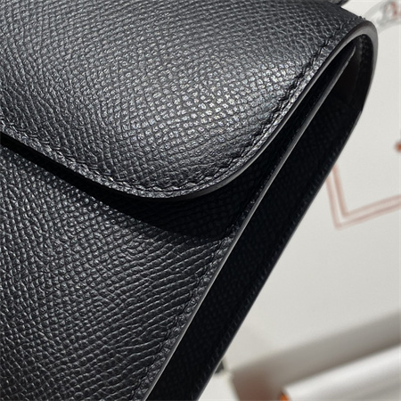 Constance Elan Epsom Leather  Gold/Silver Tone Hardware Black Color HS(With Mirror)