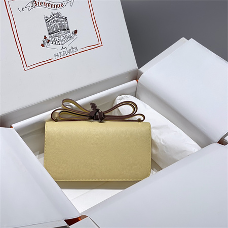 Constance Elan Epsom Leather  Gold/Silver Tone Hardware Jaune Poussin Color HS(With Mirror)