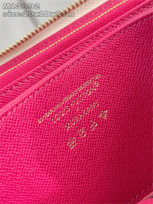 LV x TM Zippy Wallet Multicolor Monogram Canvas White M13992