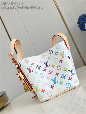 LV x TM All In BB Multicolor Monogram Canvas White M13089