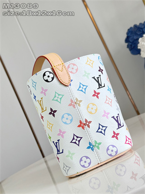 LV x TM All In BB Multicolor Monogram Canvas White M13089