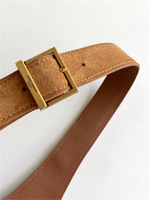 y.s.l le 5 a 7 S*pple small hobo bag in brown suede leather