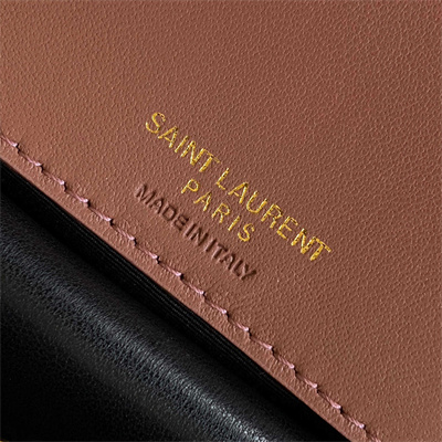 Y.S.L LOULOU Mini in MATELASSÉ lambskin Gold Tone Metal