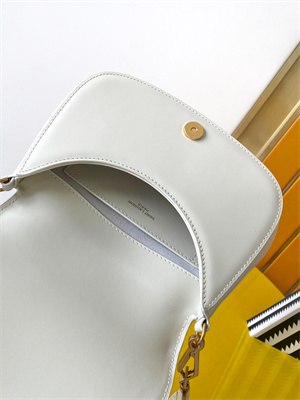 y.s.l voltaire top handle in box Sa**t Lau*nt white